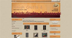 Desktop Screenshot of amishcraftsandcloseouts.com